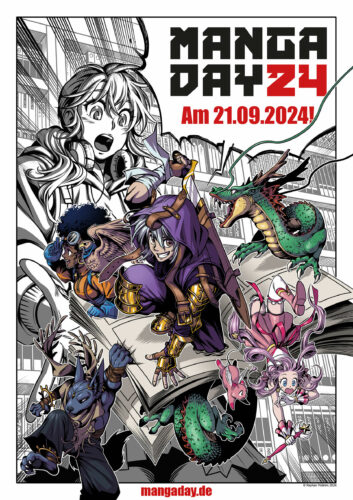 Dekoratives Bild Manga Day 2024